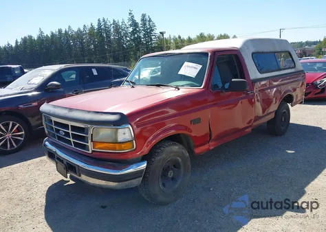 1996 Ford F150 from USA, damaged, VIN 1FTEF15N7TLA81449